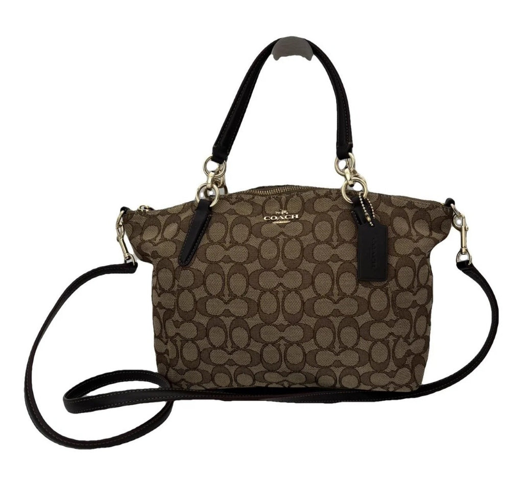Coach Signature Sufflette leather handbag